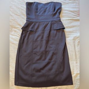 White House Black market strapless dress size 2